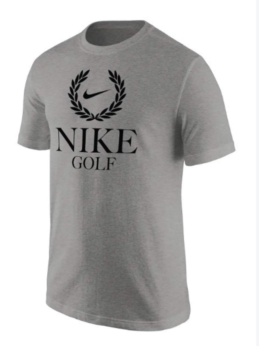 Nike Golf Boy’s Crewneck T-Shirt — Gray